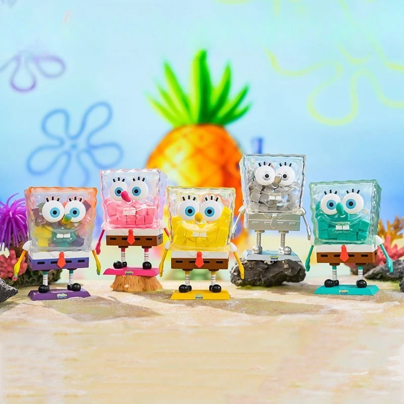 

2026 New Sponge anime figure blind box surprise box creative toy desktop decoration birthday gift for girls