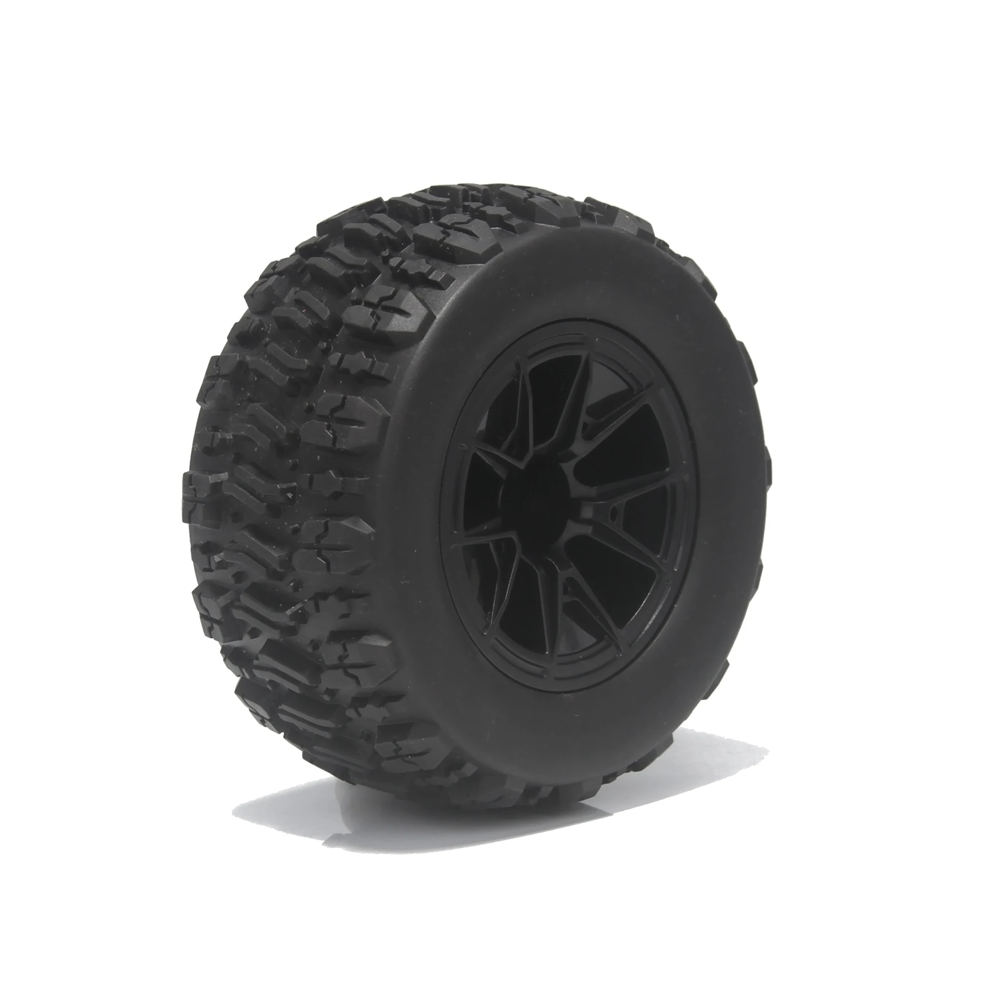 4PCS 90*43mm RC Monster Tires 12mm Hex Skidproof Rubber Wheel Tyre for Wltoys 144010 MJX Hyper Go 14209 14210 RC Car Buggy Parts