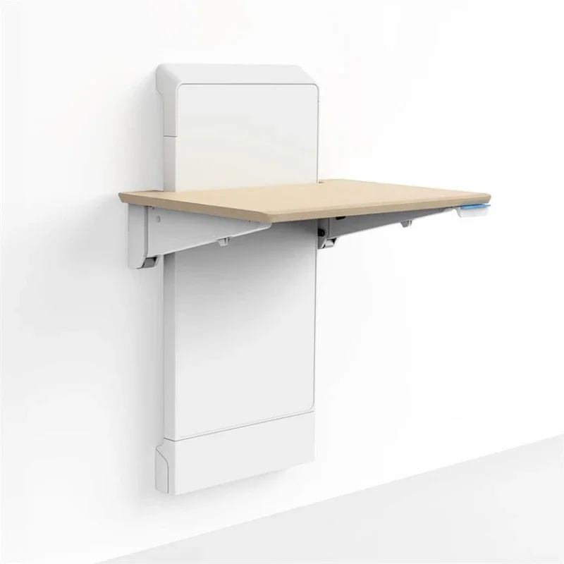 

Wall mounted lift desk