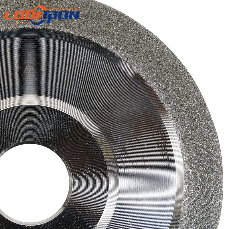 Loonpon Diamond Grinding Wheel 78-150mm Grinding Wheels Disc For Sharpening Tungsten Steel Milling Cutter Tool Sharpener Grinder