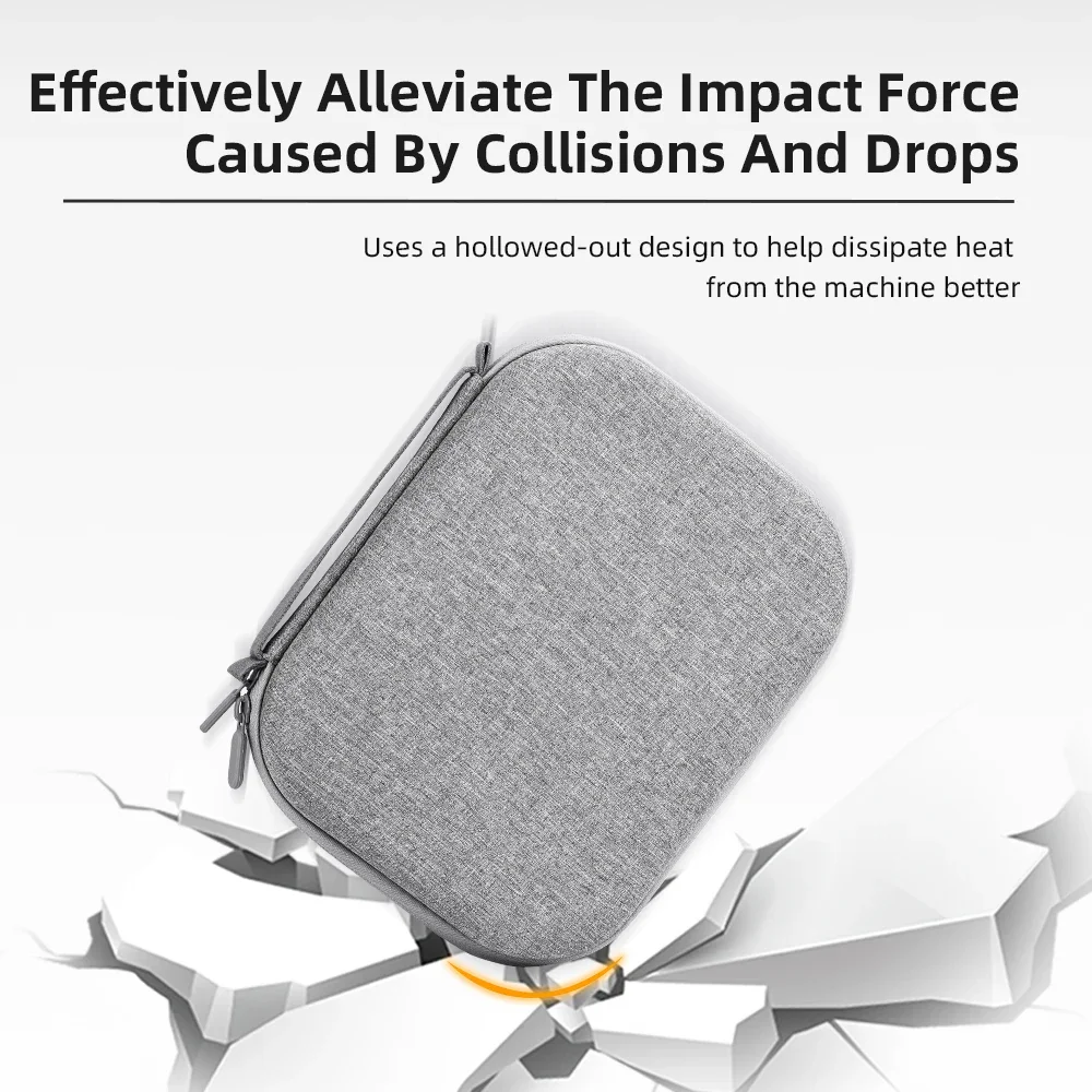 حقيبة حمل لـ DJI Mini 4K/Mini 2 Drone حقيبة يد محمولة للسفر تخزين صندوق صلب مقاوم للماء مقاوم للغبار ومضاد للتصادم