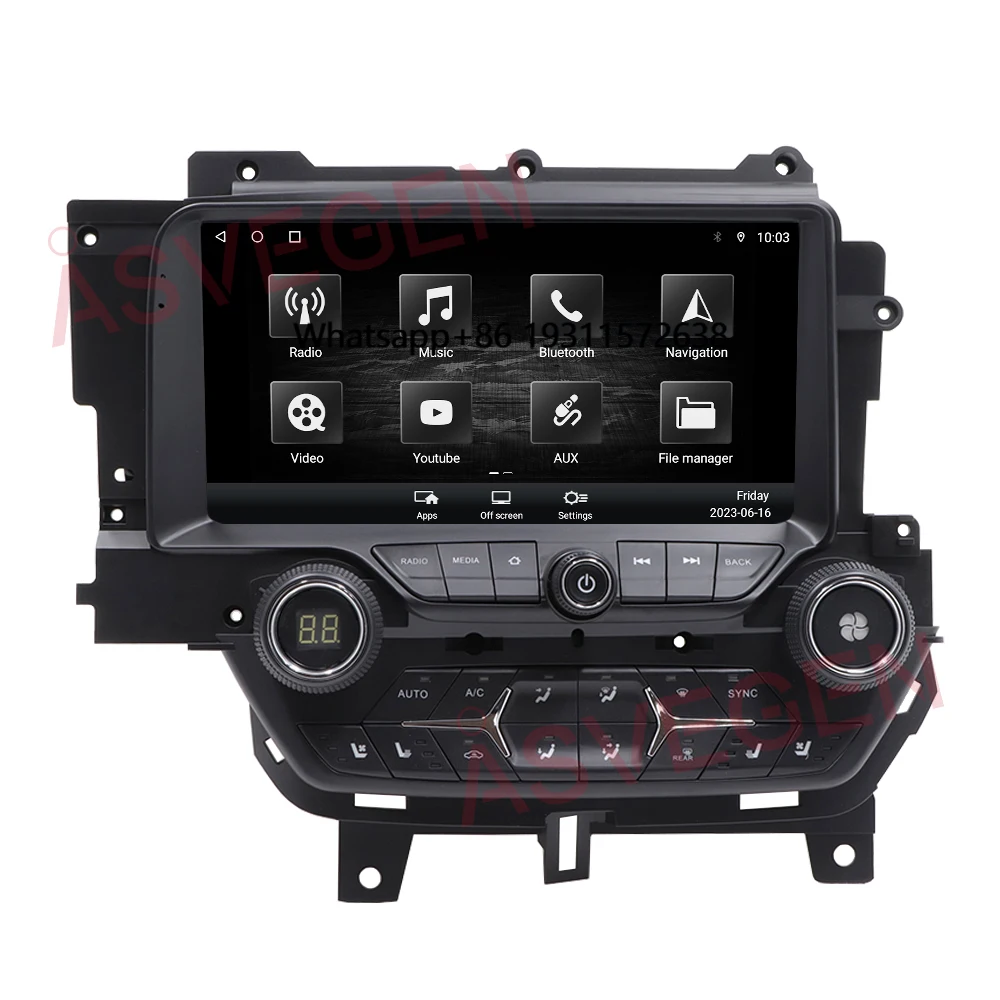 

12.3" Android Qualcomm Car DVD Stereo Player for Chevrolet Corvette C7 Stingray 2013-2017 With Car GPS Navigation Original Style