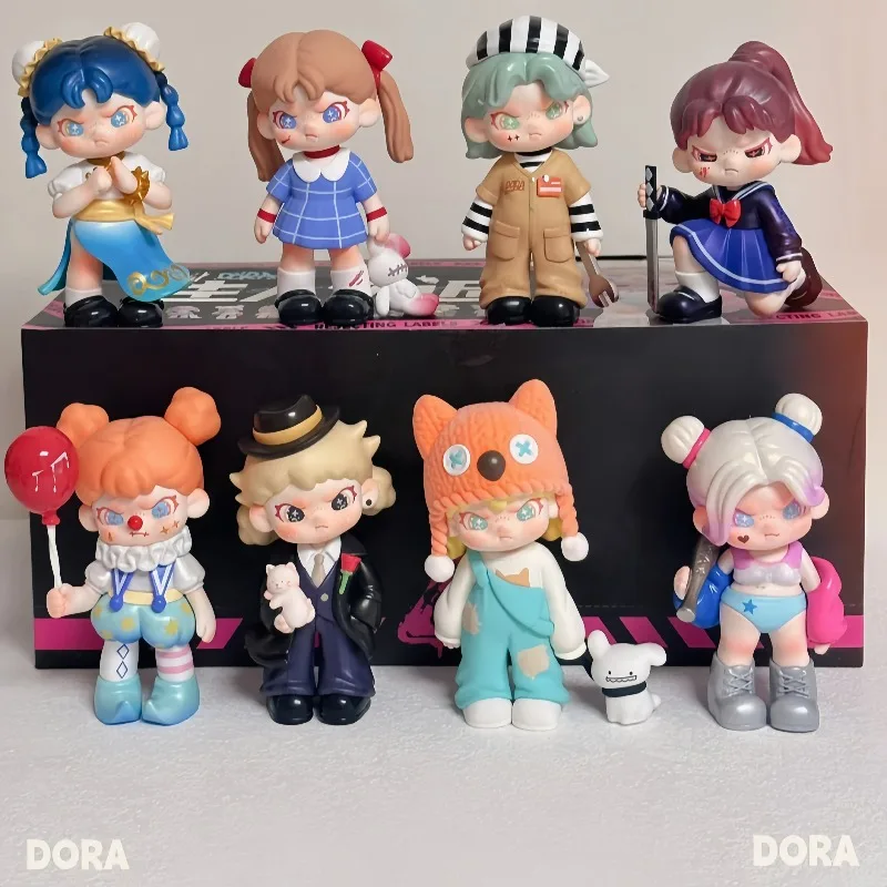 

Подлинная слепая коробка Дора, серия «Лоу джунглей», персонажи аниме, загадочные сюрпризы, комплект сумок для догадок, модель из ПВХ, детские игрушки на складе