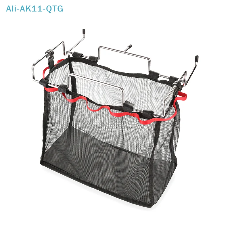NEW Portable Storage Grid Picnic Table Stand For Outdoor Camping Barbecue Kit Kitchen Shelf Storage Net Bag