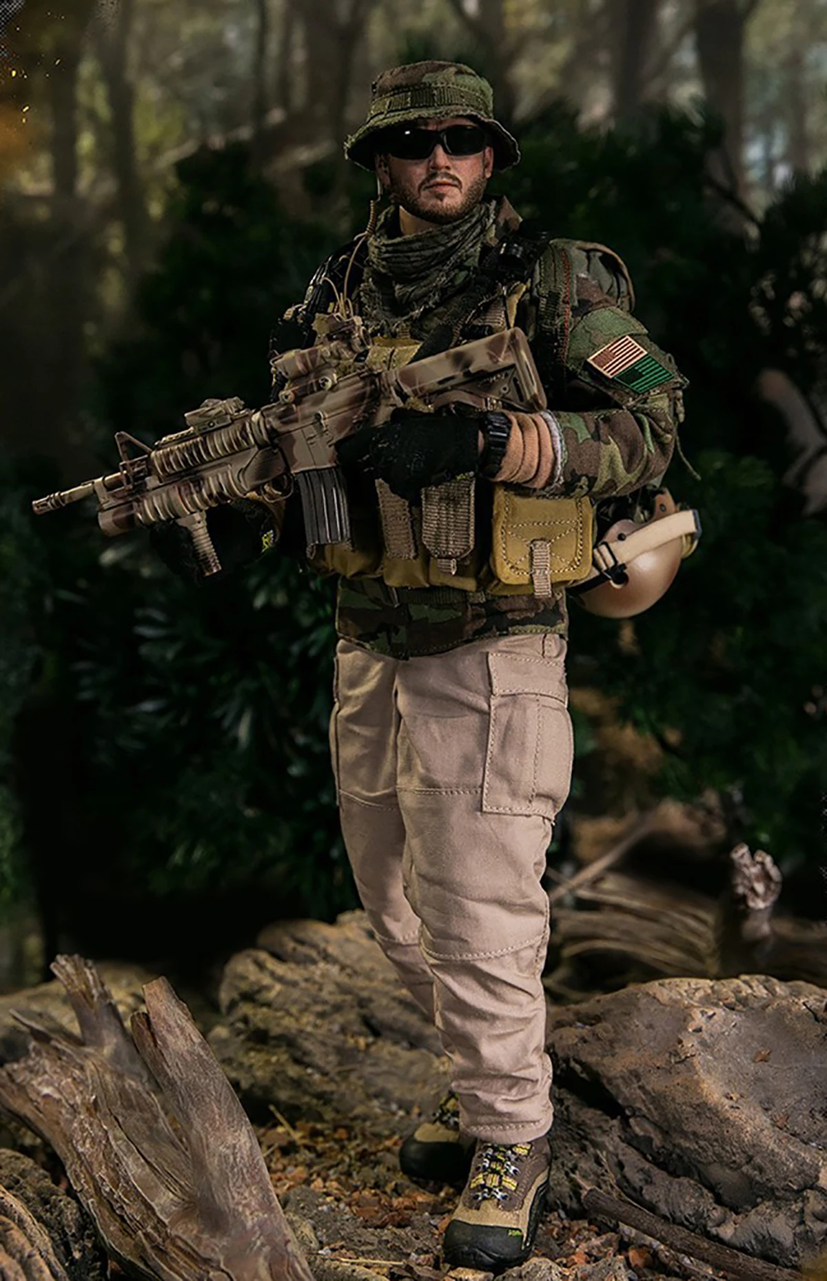 

DAMTOYS DAM 78081 1/6 NAVY SEALS Radio Telephone Operator Male Soldier Action figure Doll Full Set Collectible Toys