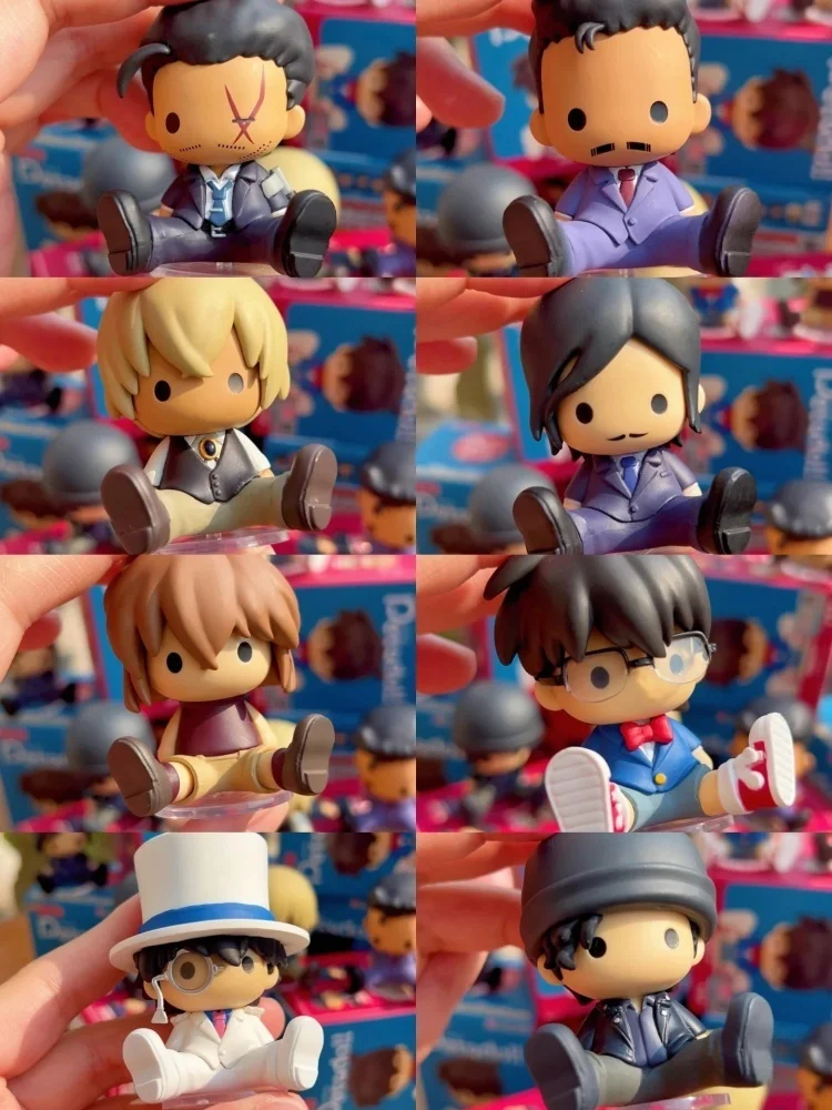 Détective Conan Kudo Shinichi voleur fantôme Re-Ment Petadoll série Anime Collection boîte aveugle Figure modèle jouet cadeau