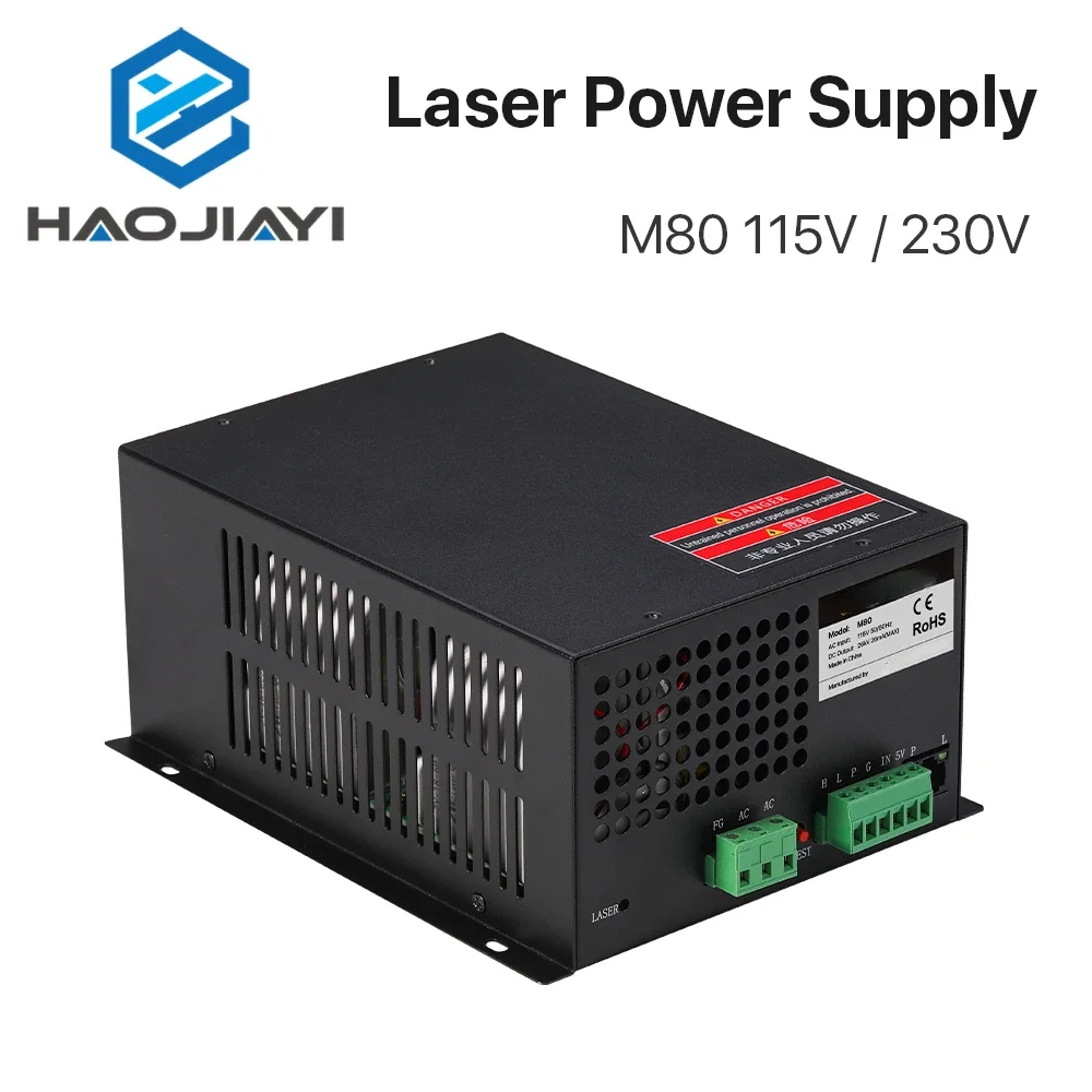 

80W CO2 Laser Power Supply for CO2 Laser Engraving Cutting Machine M80 category