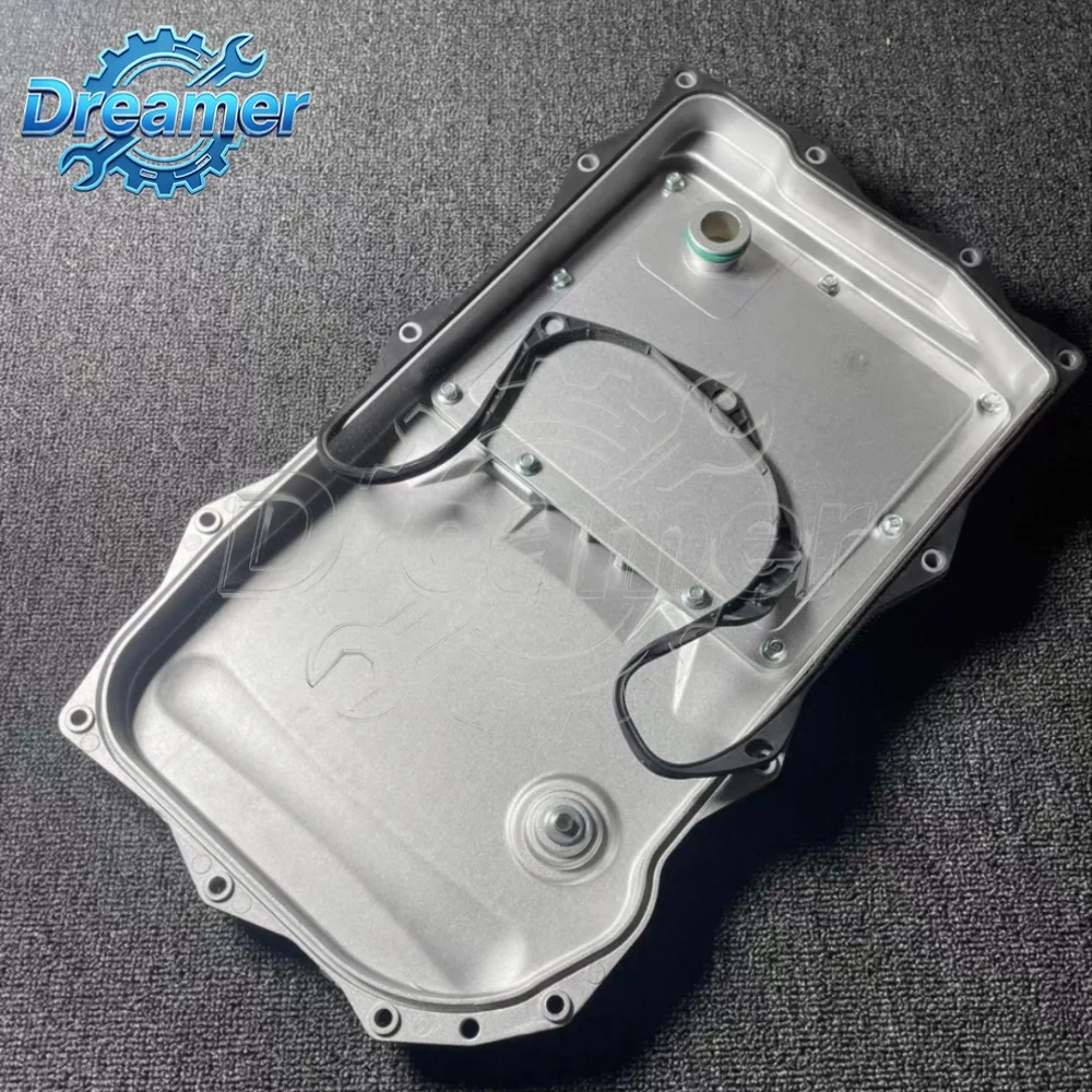 

New 8HP45 8HP70 24118612901 Transmission Oil Pan Aluminum Improved Version For BMW F10 F20 F30 X3 X5 Land Rover Jaguar Maserati