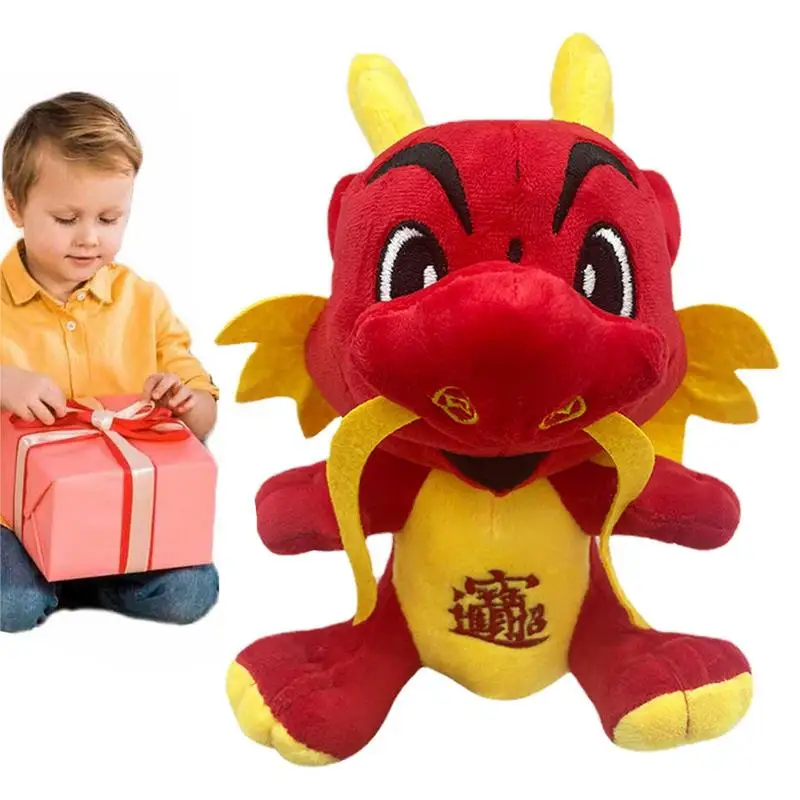 

Stuffed Dragon Plush Toys Realistic Soft Cuddly Dragon Toy Cute & Comfortable Dragon Design Gift For Kids Girl Boy On Birthdays