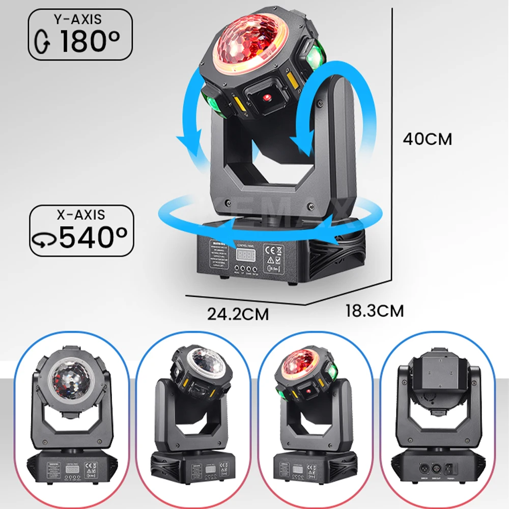 Рисунок 4 - KEMAX 100 Вт DJ Lights с подвижной головкой
