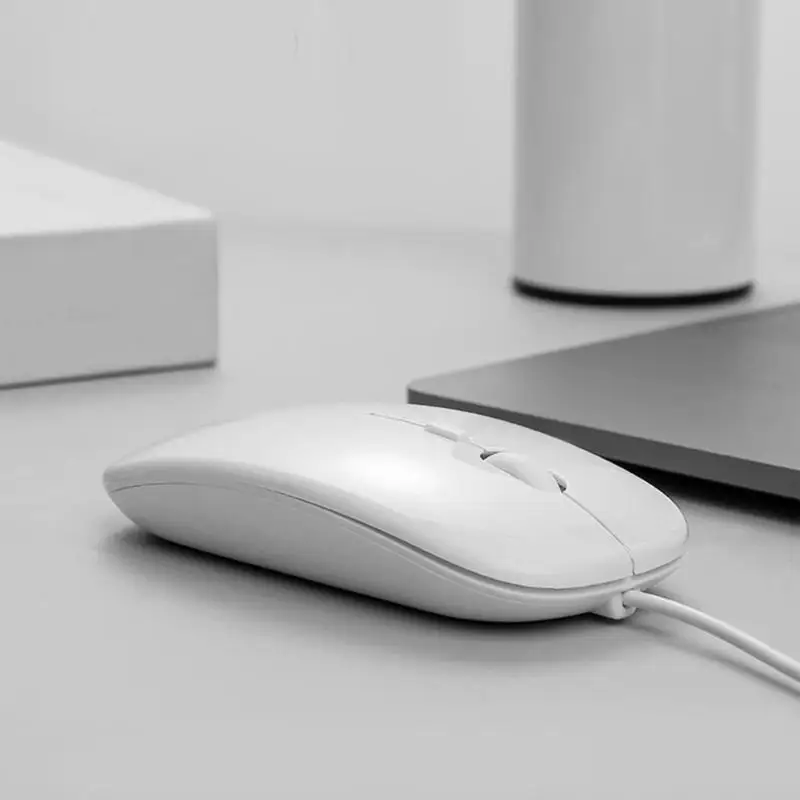 Y1UB Ergonomic USB Type C Corded Computer Mouse Noise Reduction Quiet Operation