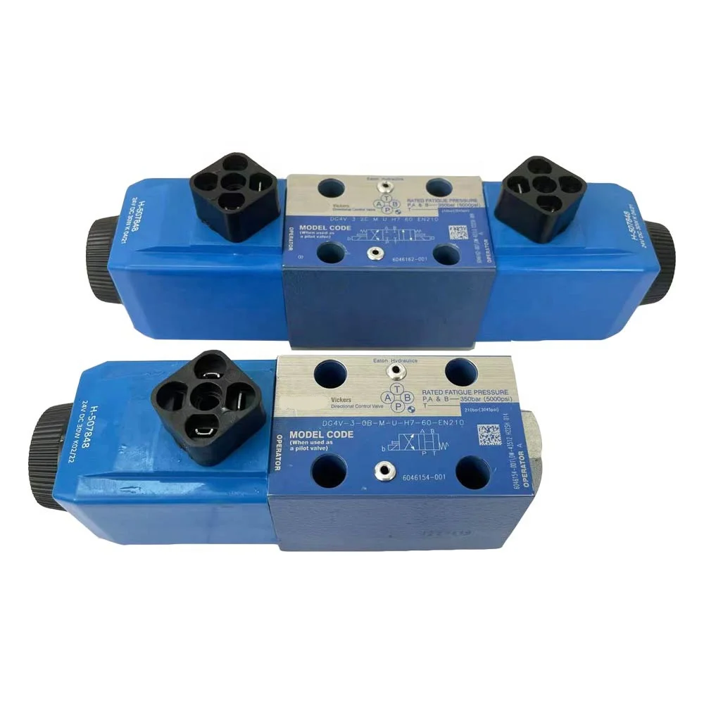 الصمام الهيدروليكي الأصلي DG4V-3-0B-M-U-H7-60-EN210 DG4V-3-2A/2B/2C/6C/8C-M-U-H7-60 صمام التحكم الاتجاهي الهيدروليكي #4