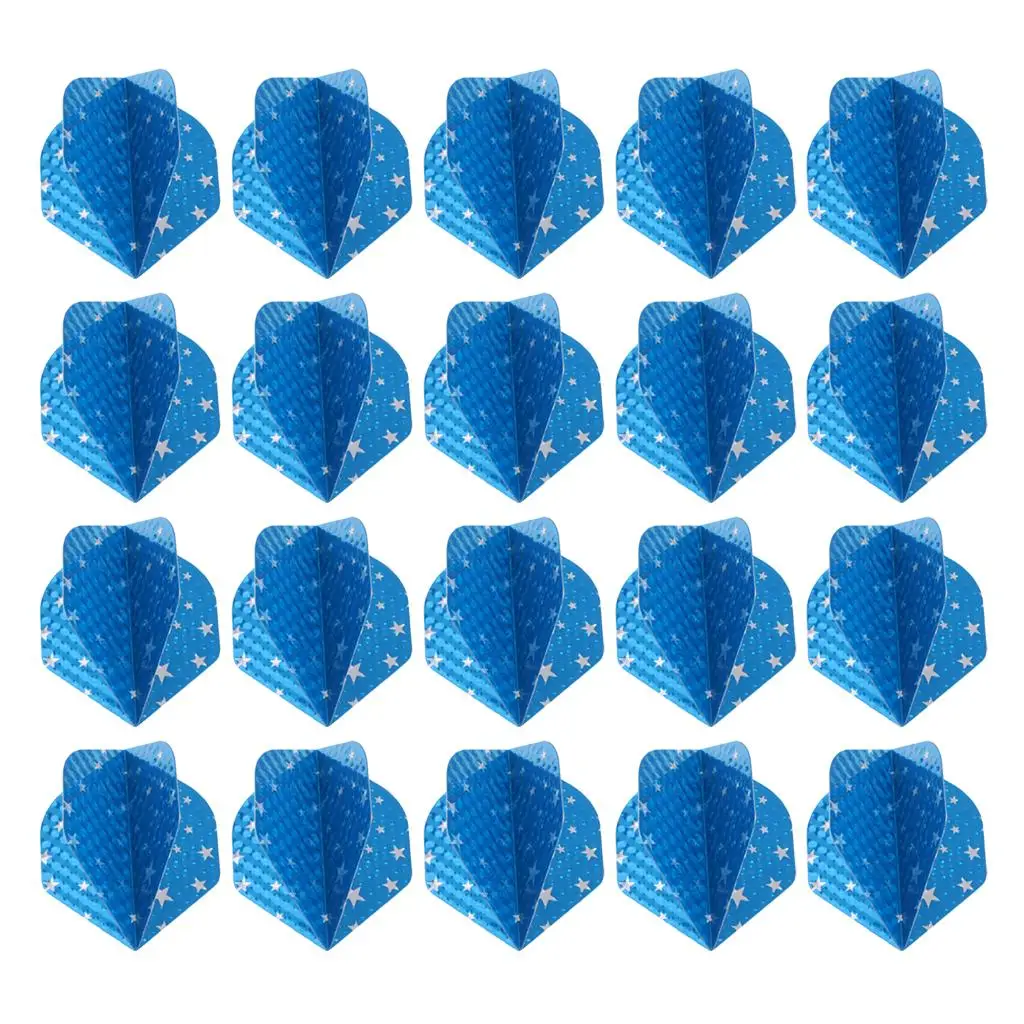 Set of 20 Standard Flights Professional PET Plastic s Protectors– 22 Types Optional