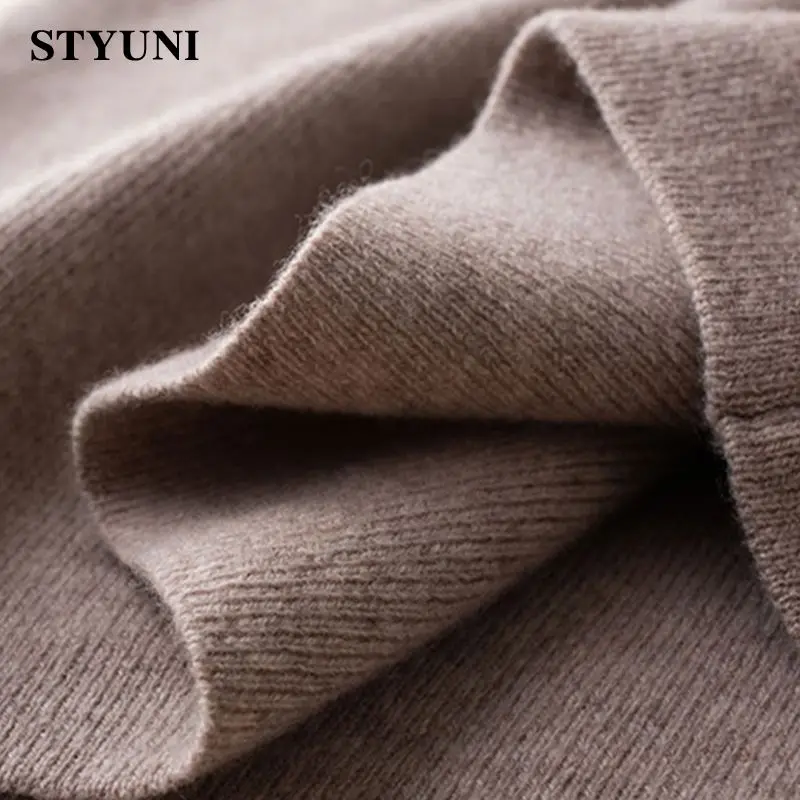 Straight Solid Casual Chic Elastic High Waist Knitted Women\'s Skirt Korean Fashion Mid-Calf Long Skirts For Women Winter 2023