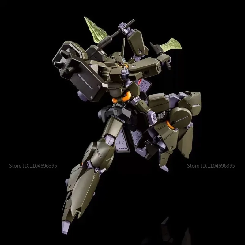 ชุดโมเดลของแท้จาก Bandai AMX-014R Reben-Wolf A.O.Z รุ่น RE-BOOT โมเดลฟิกเกอร์อนิเมะแบบประกอบเอง ของเล่นสะสมสำหรับเด็กผู้ชาย