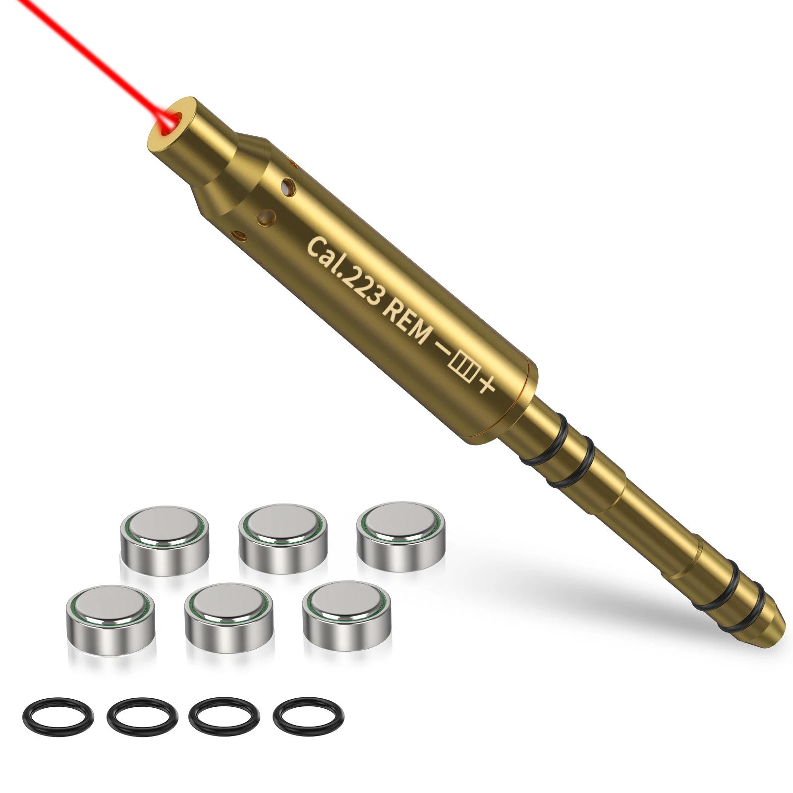 

Точно подобранные для калибра .223/5.56 мм – Специально разработаны для ружей калибра .223 REM и 5.56 мм, обеспечивают точную и надежную настройку прицельной сетки.