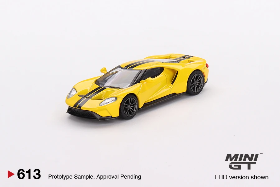 

MGT 1:64 Ford GT Triple Yellow MGT00613-CH Alloy Die Cast Sports Car Model Collection