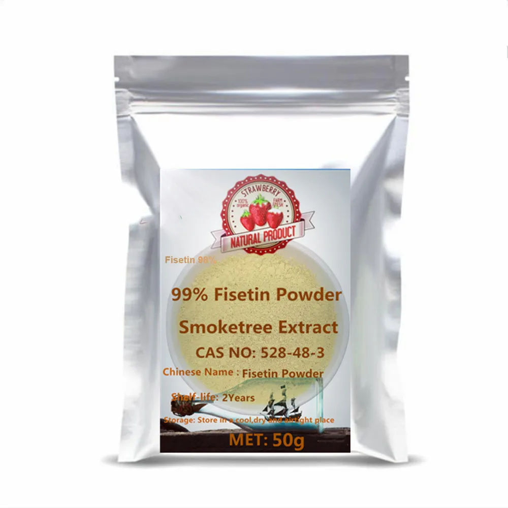 

99% Fisetin Powder: Factory-Custom Multilayer Bags, Fast Global Delivery – Pure Smoketree Extract