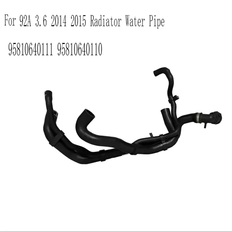 

A66P-Engine Cooling Hoses Water Pipe Radiator Hose For Porsche Cayenne 92A 3.6 2014 2015 95810640111 95810640110