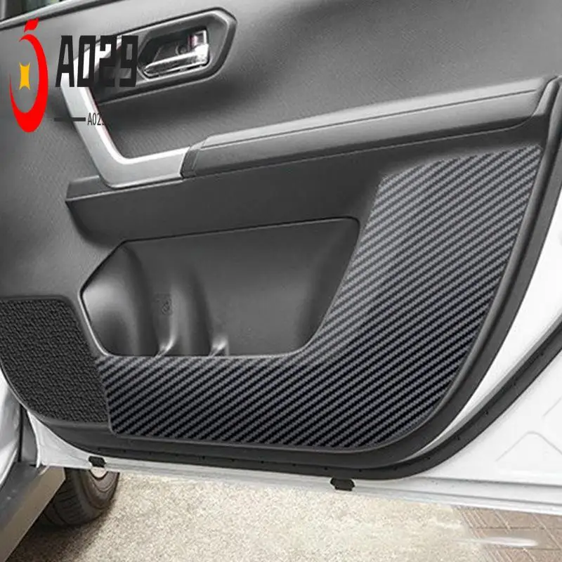 

A029-4Pcs Car Door Anti-Kick Mat Anti-Scratch Door Mat Car Door Anti-Kick Protective Cover For Toyota Raize 2020