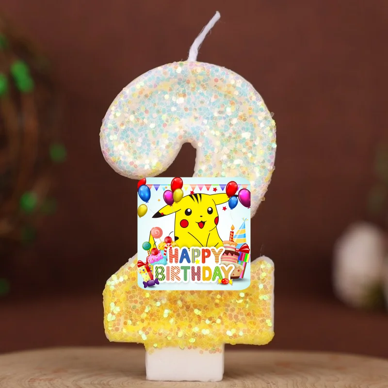 Pokemon Monster Pikachu Candle - Zebra Candle Supplies ulasan dan harga