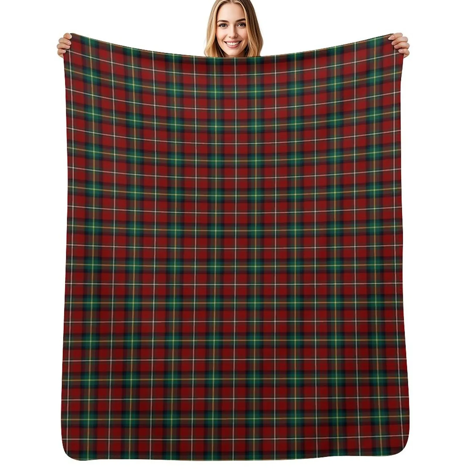 

Clan Boyd Tartan Throw Blanket Warm For Decorative Sofa Bed covers Giant Sofa Blankets