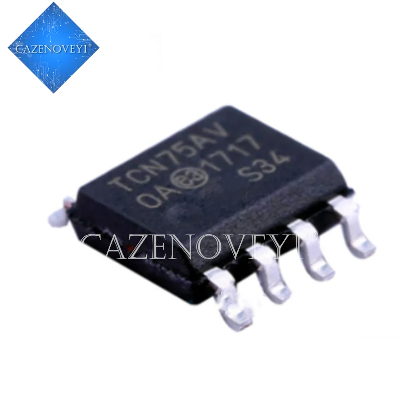 

10 шт./лот TCN75AVOA TCN75 SOP-8 В наличии