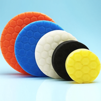 STONEGO 5Pcs Car Polishing Pad Kit Professional Buffing Pads Cutting Polishing Waxing Kit for Car Buffer Polisher Detailing