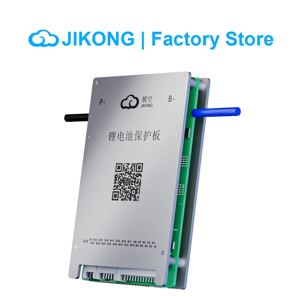 JIKONG Smart Balance BMS BD6A24S6P 8S-24S 60A Liion LiFepo4 LTO BMS Geeignet für Li-Ion/LiFePo4/LTO Active Balancing Smart BMS