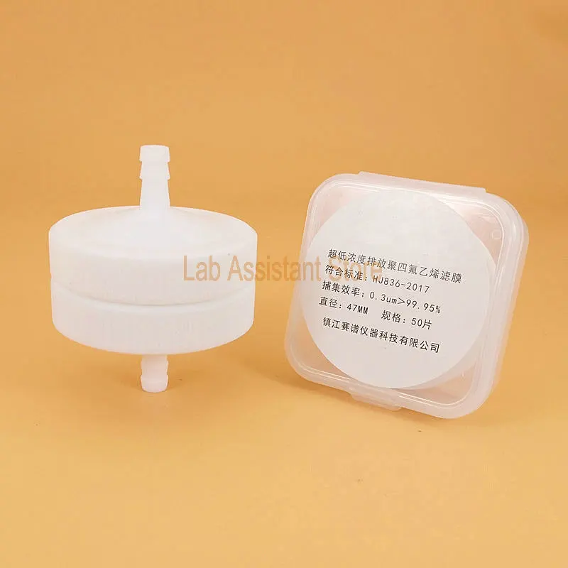 1pcs Laboratory 25/40/47mm PTFE Filter Holder Suit for  Hydrogen Chloride PTFE Filter Membrane Optional