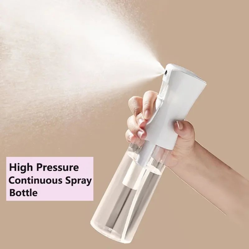 500/200/300ml Spray Bottle Refillable High Pressure Mist Bottle Hair Care Plant Watering Sprayer Water Alcohol Liquid Mist Spray