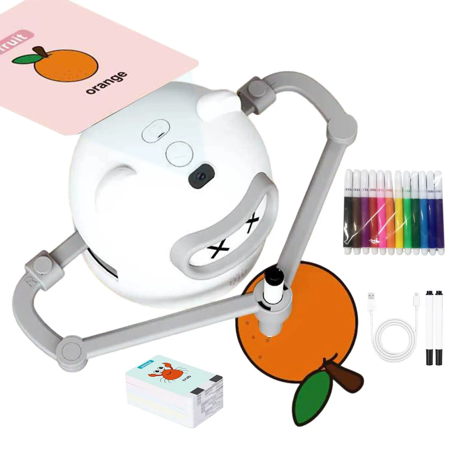 رسم روبوت ألعاب تعلم تعليمية روبوت اللوحة مع 100 بطاقة 12 علامة للأطفال الذين تتراوح أعمارهم بين 3-10 المراهقين بنين بنات عيد ميلاد #1