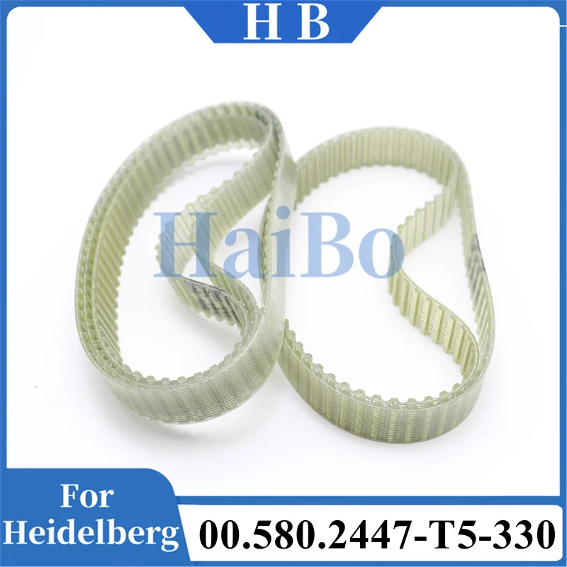 HaiBo Beste Kwaliteit 00.580.2447 Riemen T5-330 Breedte 16mm voor Heidelberg GTO Demping Motor Drive Offsetdruk Onderdelen
