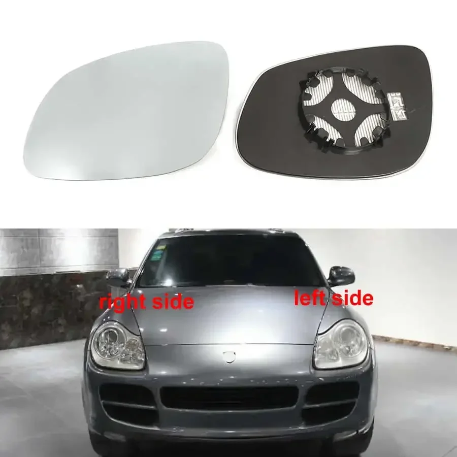 

For Porsche Cayenne 2004 2005 Car Accessories Rearview Mirrors Glass Outside Door Side Mirror Lens with Heating