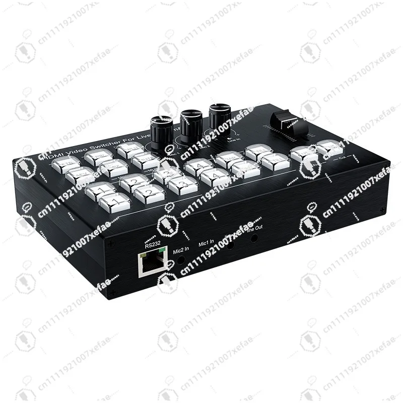 Metal 1080P 60Hz, for video switcher, with RS232, 4 in 2 out