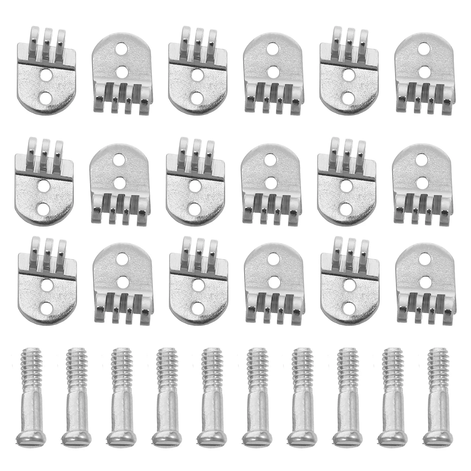 5 Sets Eyeglass Hinge Repair Kit Glasses Eyeglasses Frame Hinges Joint Rings Metal Hinges 4.5mm Universal Replacement Part Joint