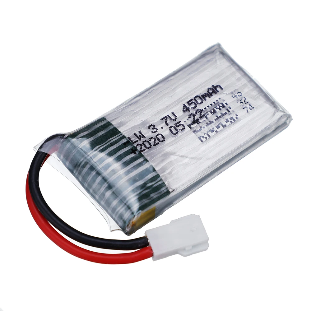 3.7V 450mAh Lipo Battery 802035 for X4 H107 H31 KY101 E33C E33 U816A V252 H6C RC Quadcopter Drone Spare Parts