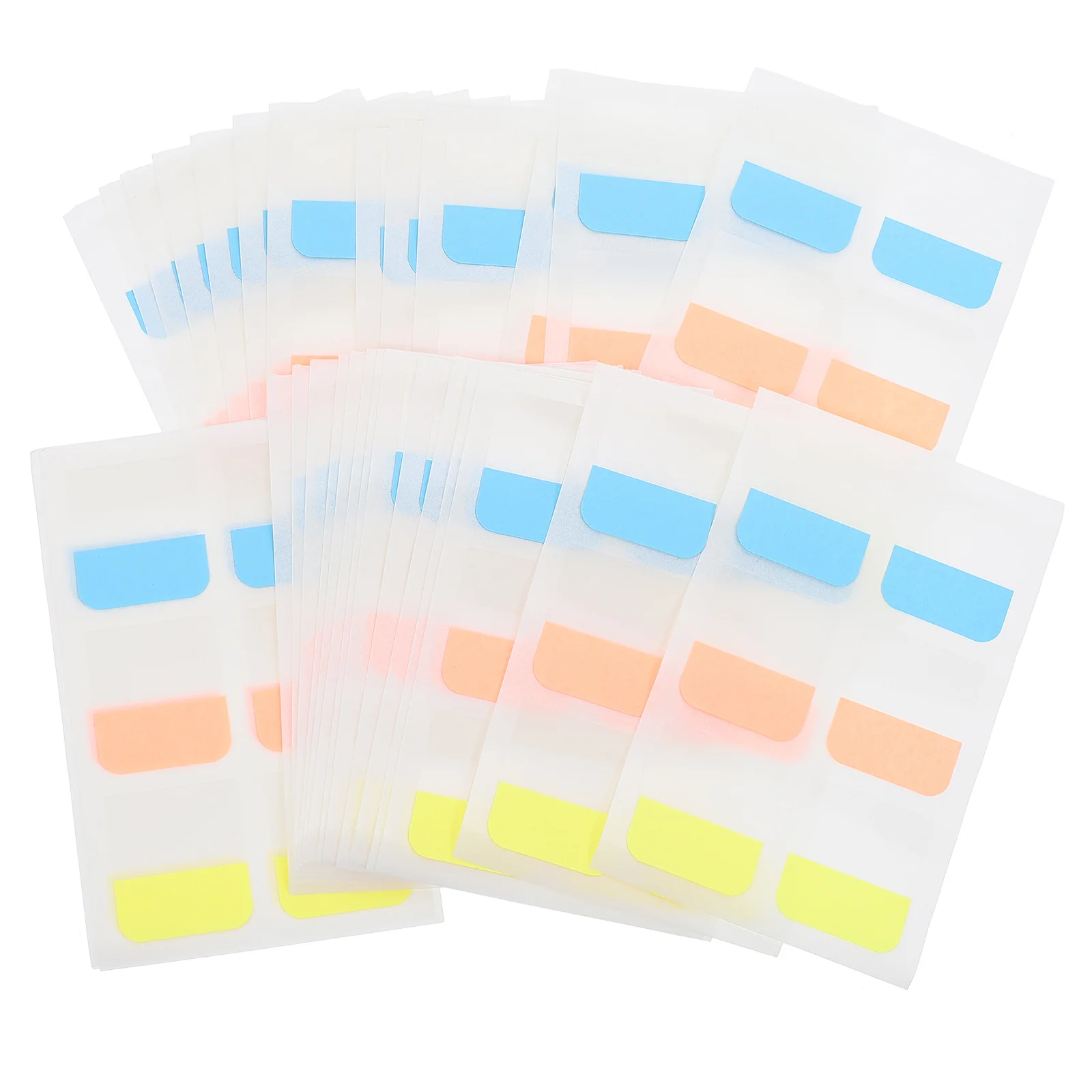 

360pcs Sticky Index Labels for Books Memo Notes Sticky Index Tabs Student Tags Office Supplies Practical Long Use