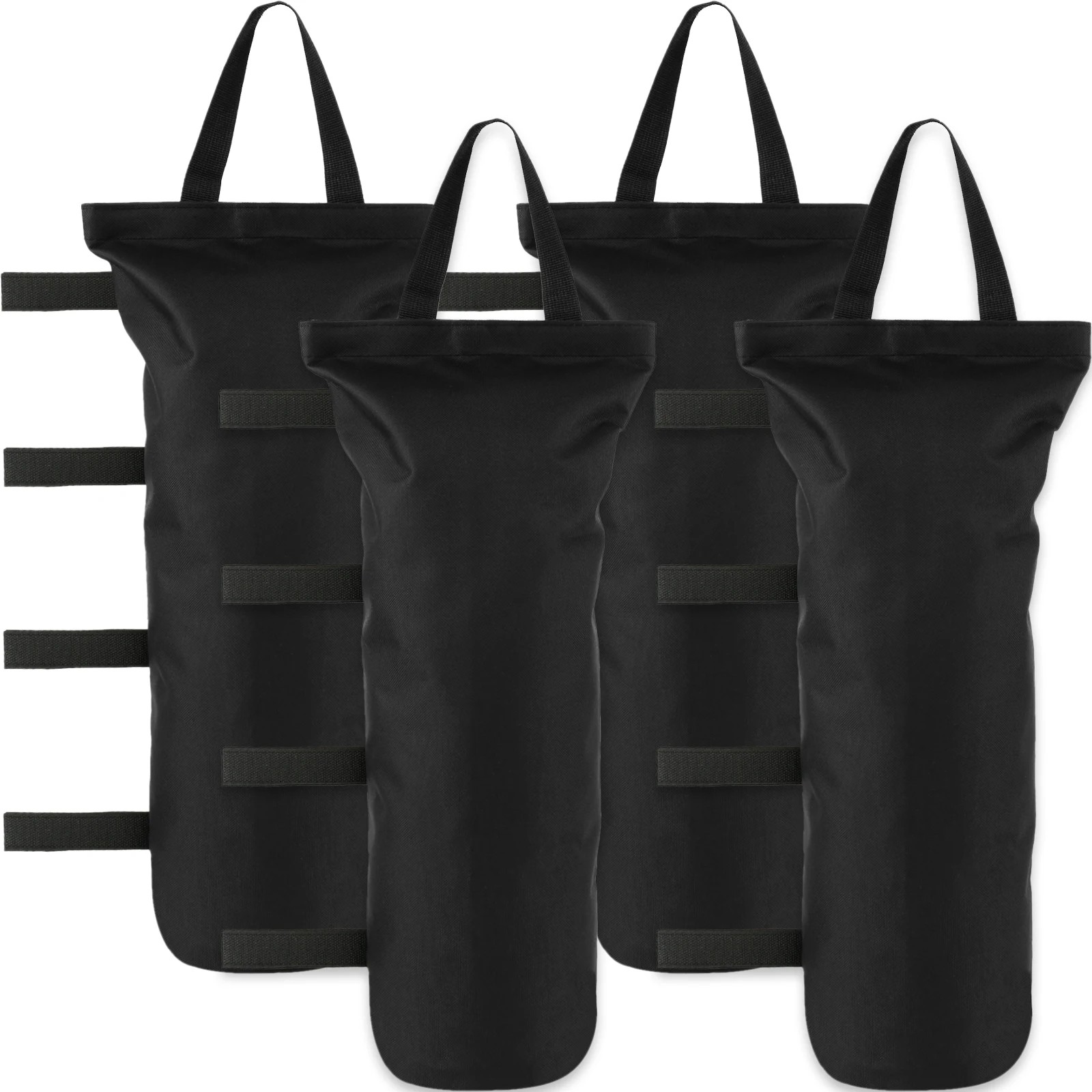 

4Pcs Heavy Duty Sand Bags Double-Stitched Weights Bag with Nylon Buckle Weight Sand Bags for Pop up Canopy Tent Weighted Feet