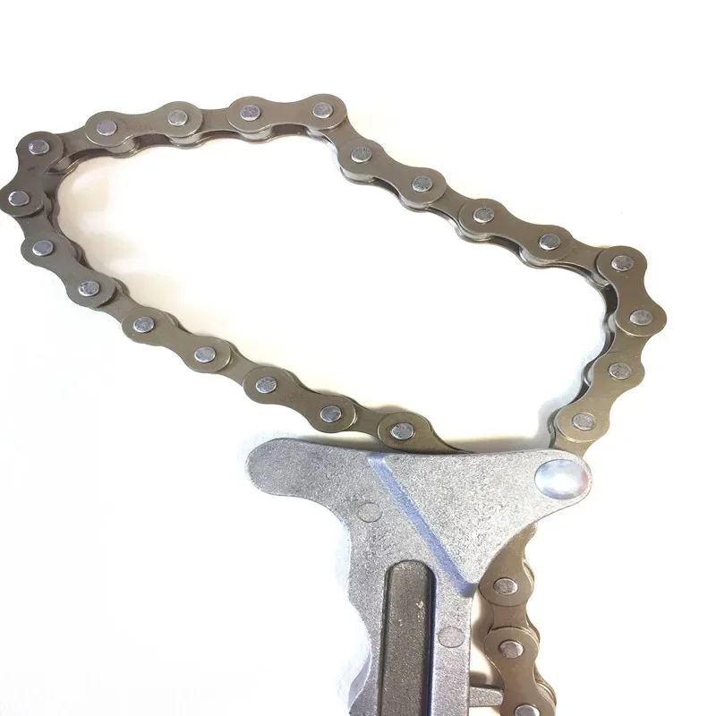 Adjustable Oil Filter Chain Wrench 5