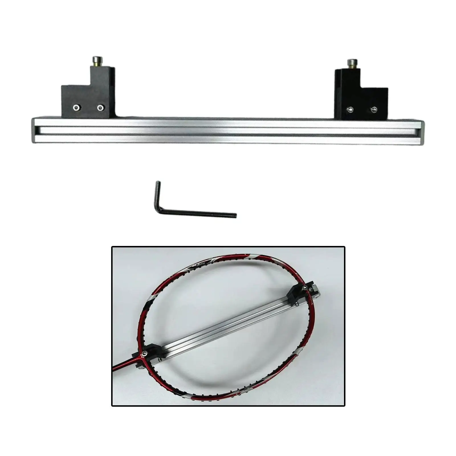 

Badminton Racket Frame Threading Machine Equipment Home Accessories Aluminum Alloy Portable DIY Supplies for Men Women Adults