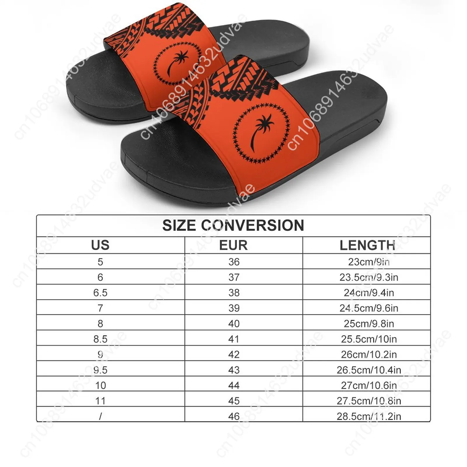 New Print Adult Indoor Slippers Fashionable Design Slipper Polynesian Traditional Tribal Women Men Beach Sandal Slippers