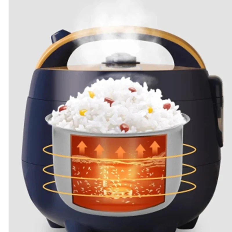 Household 220v Mini Rice Cooker Non-stick Soup Cooker For Home Dormitory Multi-purpose Rice Cooker