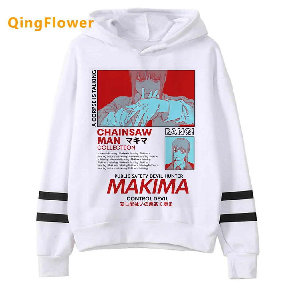 

Makima hoodies women vintage harajuku funny tracksuit hoddies women Fleece clothing