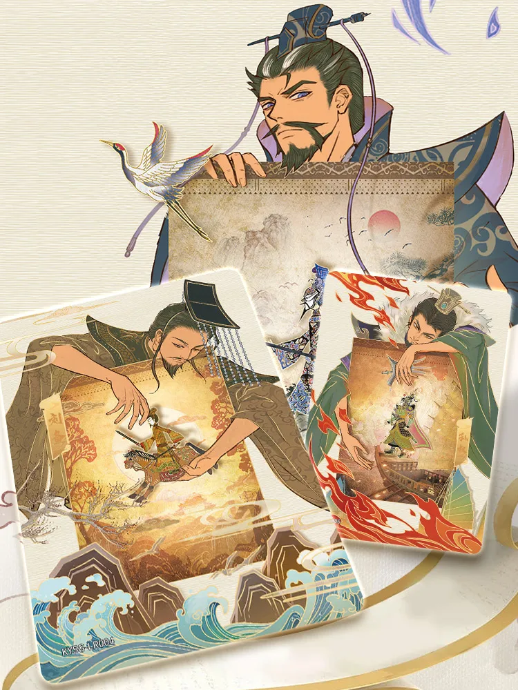 New KAYOU Three Kingdoms Cards Qunying Yaoshi Card Heroes Ode To The Romance of The Three Kingdoms Genuine Collection Card T2w5