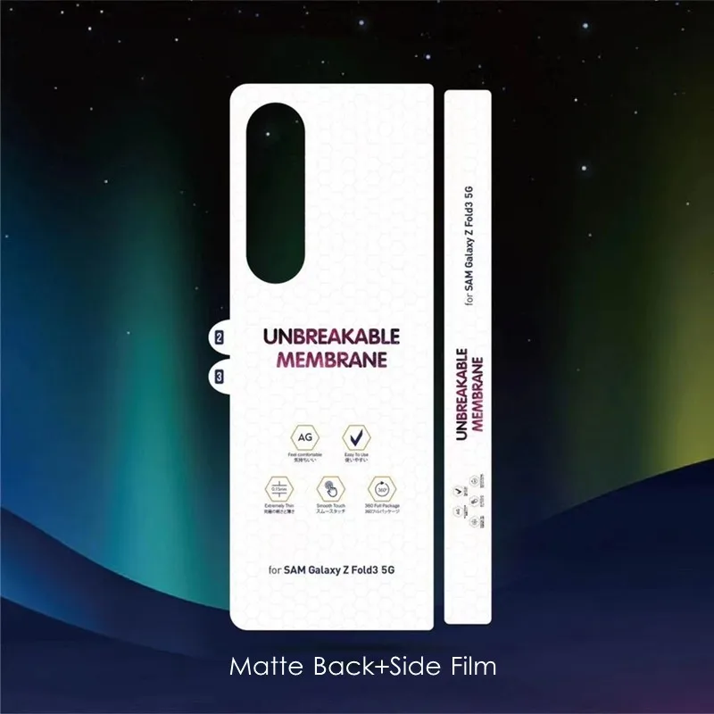 Matte Soft Hydrogel-Folie für Samsung Galaxy Z Fold 8 Ultra 7 SE 6 5 4 3 2 W26 W25 W24 Klarer Displayschutz Anti-Fingerabdruck