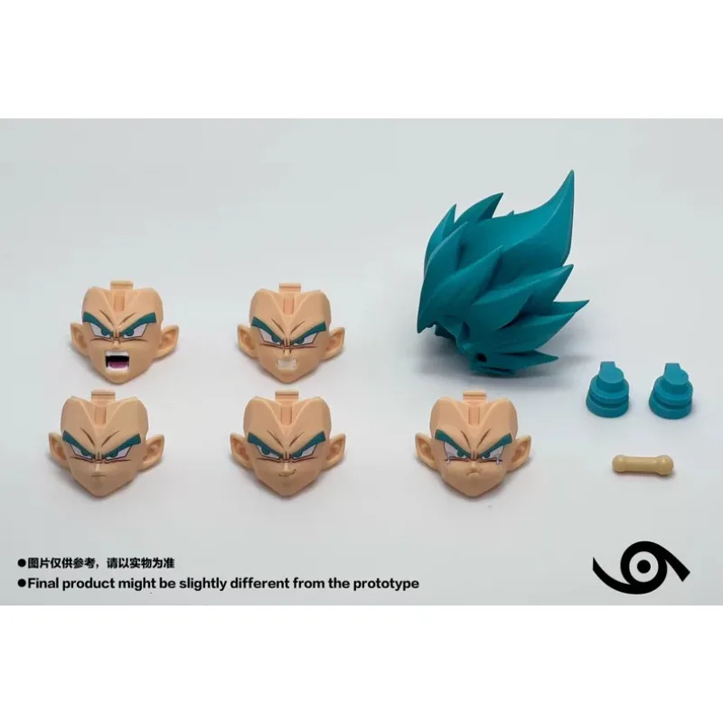 Dragon Ball SHF Vegeta Customized Head Sculpt, Compatible with Body 2.0, 3.0, Damo Vegeta Accessory Pack image 3