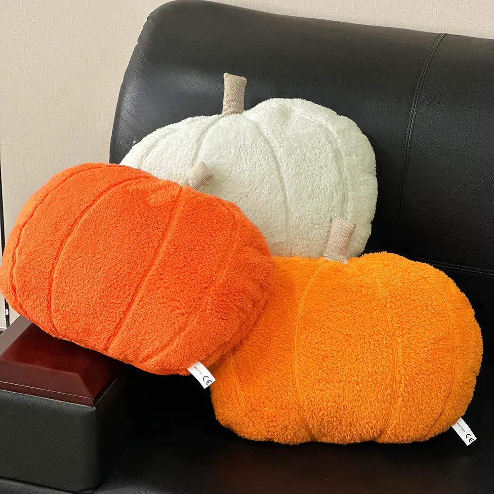 Poupée citrouille en peluche, décoration d'halloween, oreiller végétal, coussin doux, cadeau Kawaii pour enfants