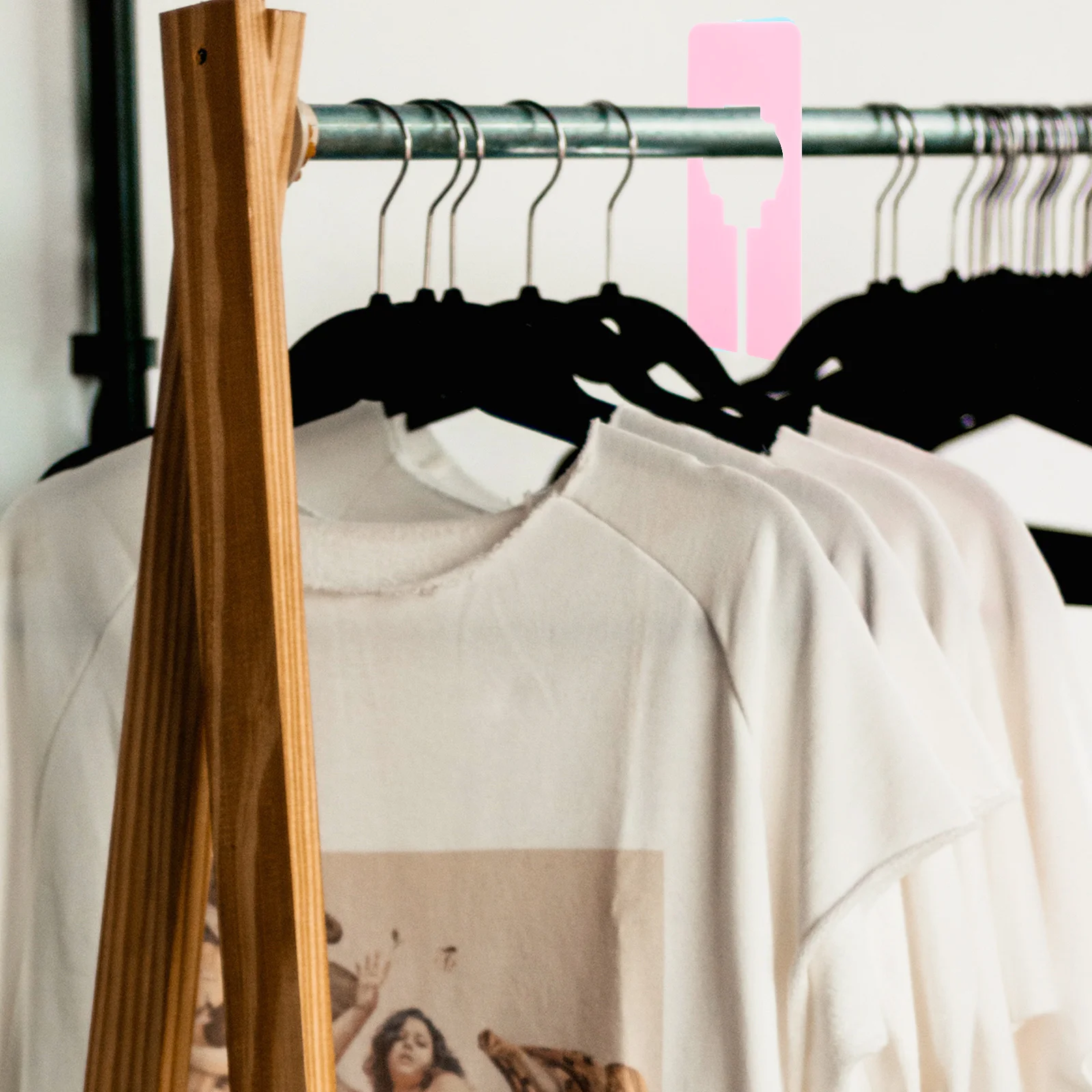 

10pcs Clothes Dividers For Closets Clear Shelf Dividers Closet Organizers For Wardrobe Sorting Size Separation Plastic Divider