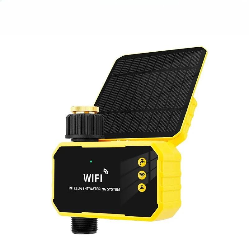 

Solar wifi mobile phone remote control automatic watering artifact, garden balcony universal adjustable atomizing nozzle